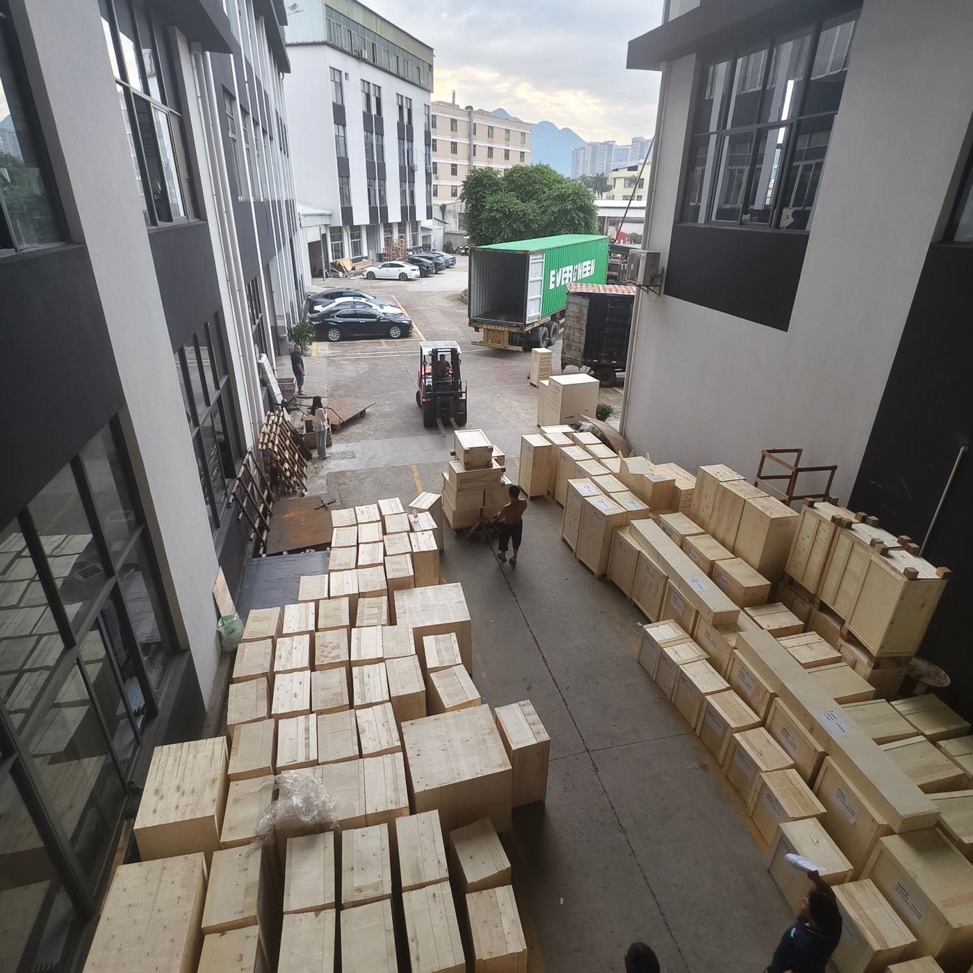 Container loading