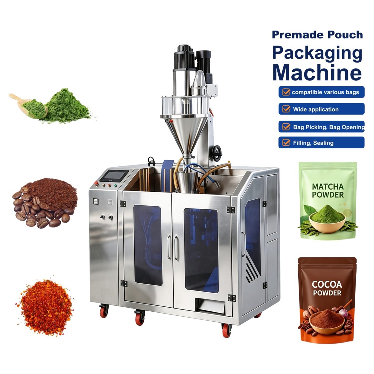 Premade Pouch Packaging Machine